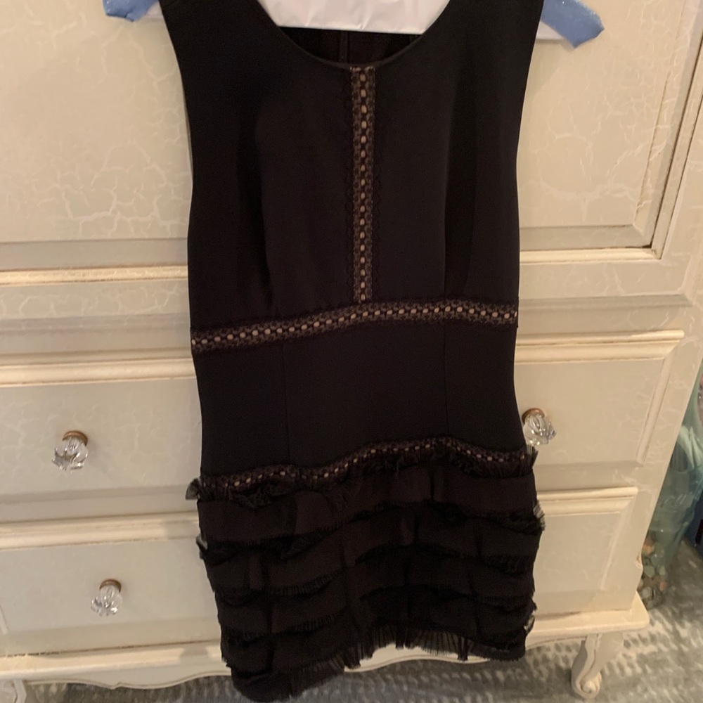 BCBG MAXAZRIA black cocktail dress